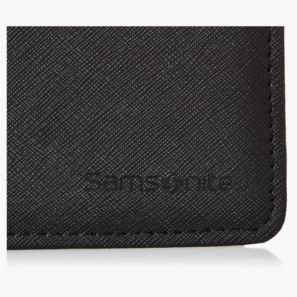 Samsonite RFID Passport Wallet Black 5.5”x4”
